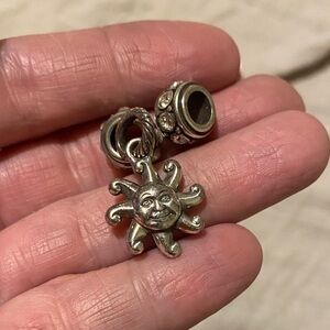 Brighton Arizona sun charm with two beads